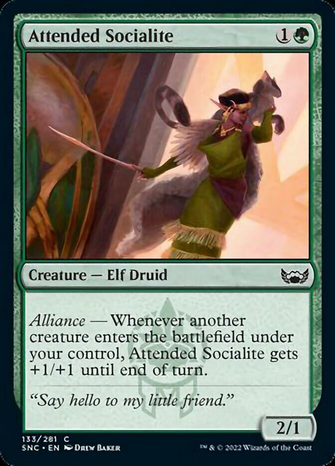 Attended Socialite [Streets of New Capenna] [Foil]