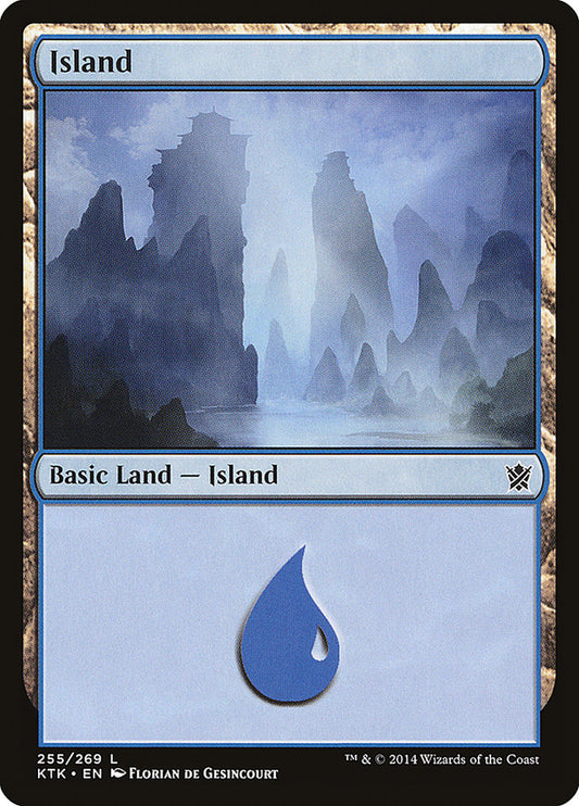 Island (255) [Khans of Tarkir] [Foil]