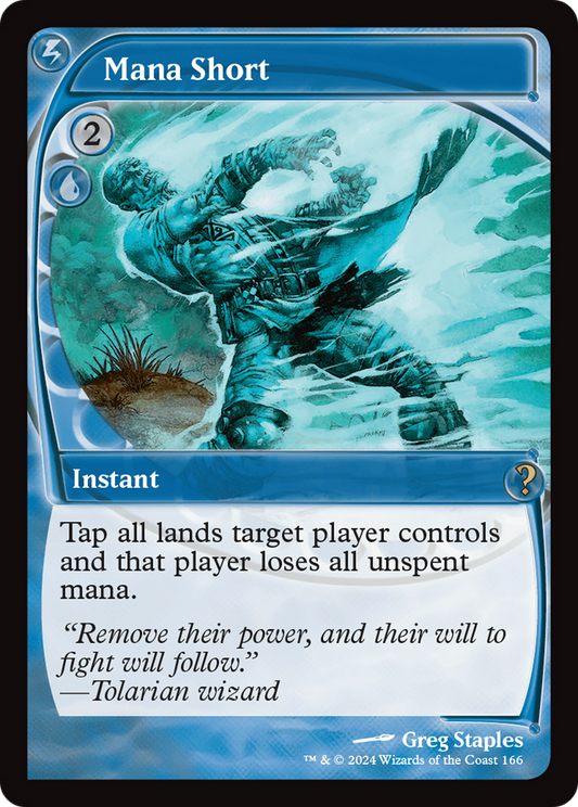 Mana Short (Future Sight) [Mystery Booster 2] [Foil]