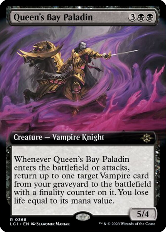 Queen's Bay Paladin (Extended Art) [The Lost Caverns of Ixalan] [Foil]