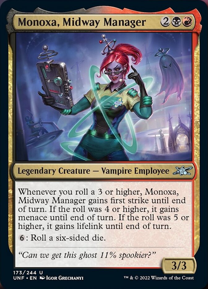 Monoxa, Midway Manager [Unfinity] [Foil]