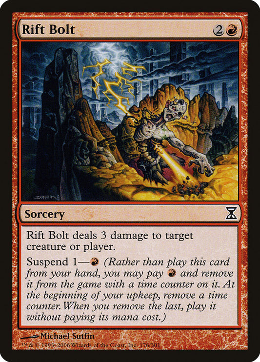 Rift Bolt [Time Spiral] [Foil]