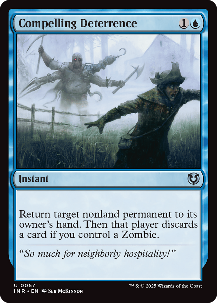 Compelling Deterrence [Innistrad Remastered] [Foil]