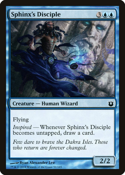 Sphinx's Disciple [Born of the Gods] [Foil]