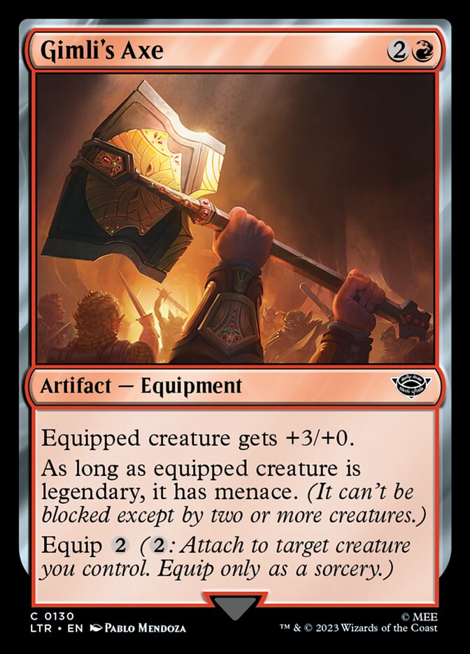 Gimli's Axe [The Lord of the Rings: Tales of Middle-Earth] [Foil]