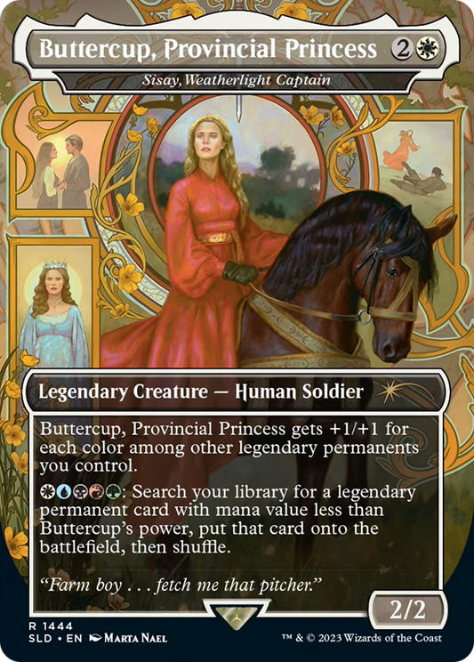 Buttercup, Provincial Princess - Sisay, Weatherlight Captain [Secret Lair Drop Series] [Foil]