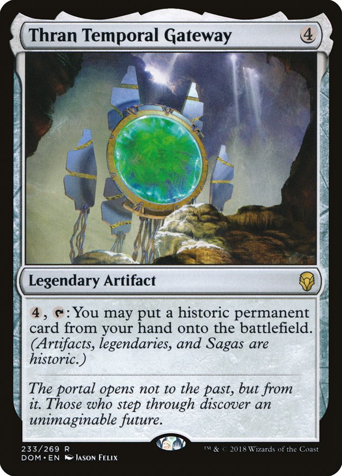 Thran Temporal Gateway [Dominaria] [Foil]
