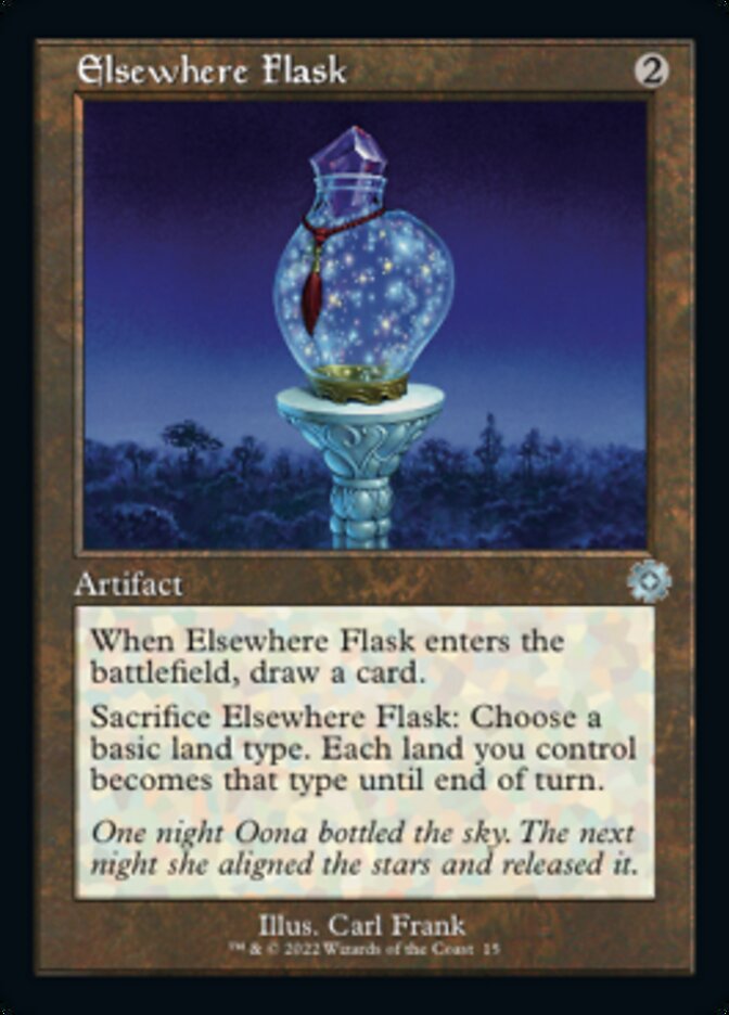 Elsewhere Flask (Retro) [The Brothers' War Retro Artifacts] [Foil]