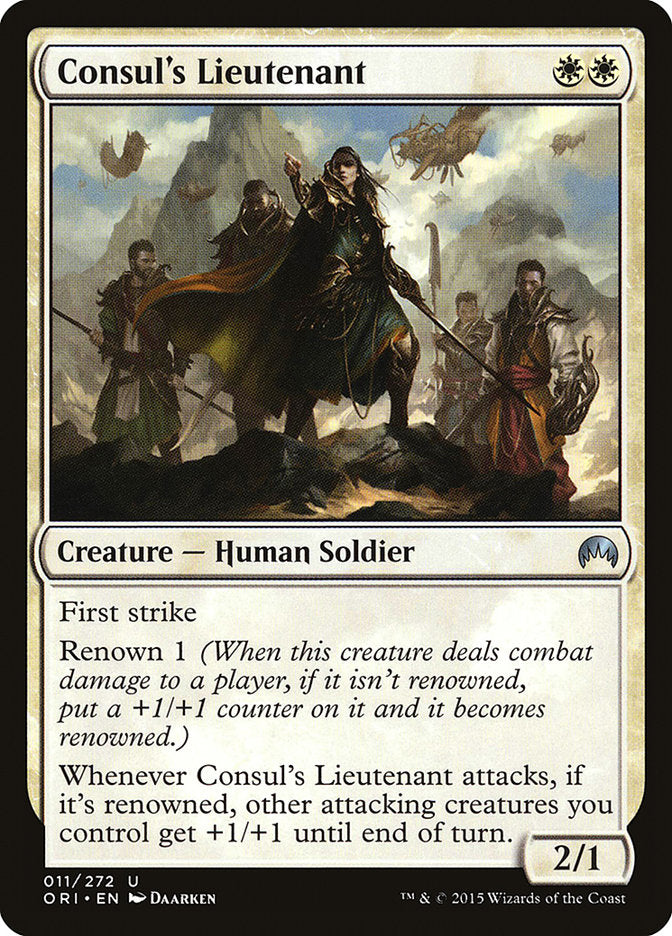 Consul's Lieutenant [Magic Origins] [Foil]