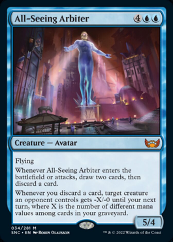 All-Seeing Arbiter [Streets of New Capenna] [Foil]