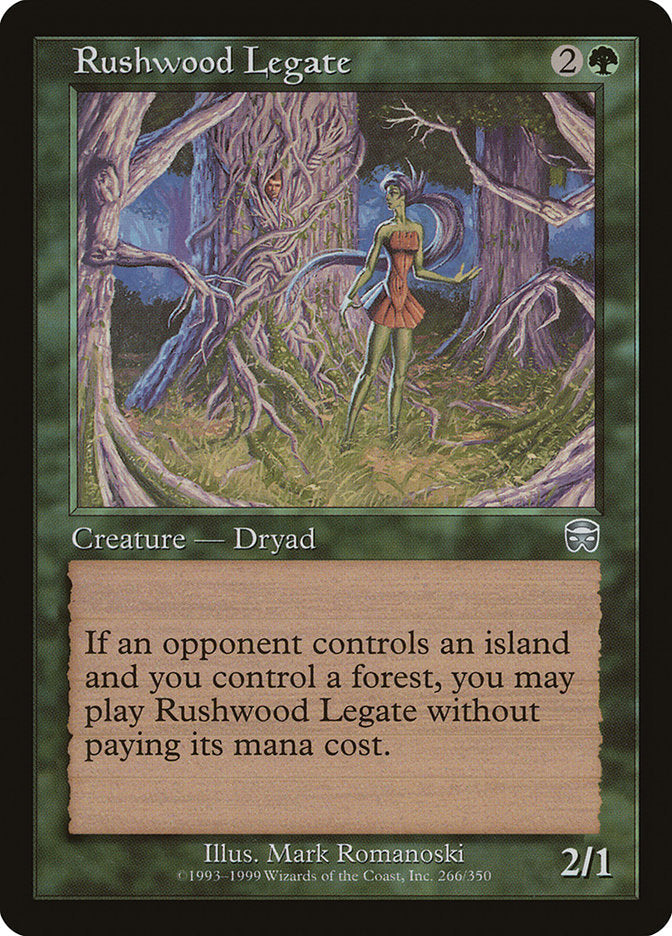 Rushwood Legate [Mercadian Masques] [Foil]