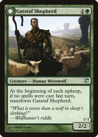 Gatstaf Shepherd // Gatstaf Howler [Innistrad] [Foil]