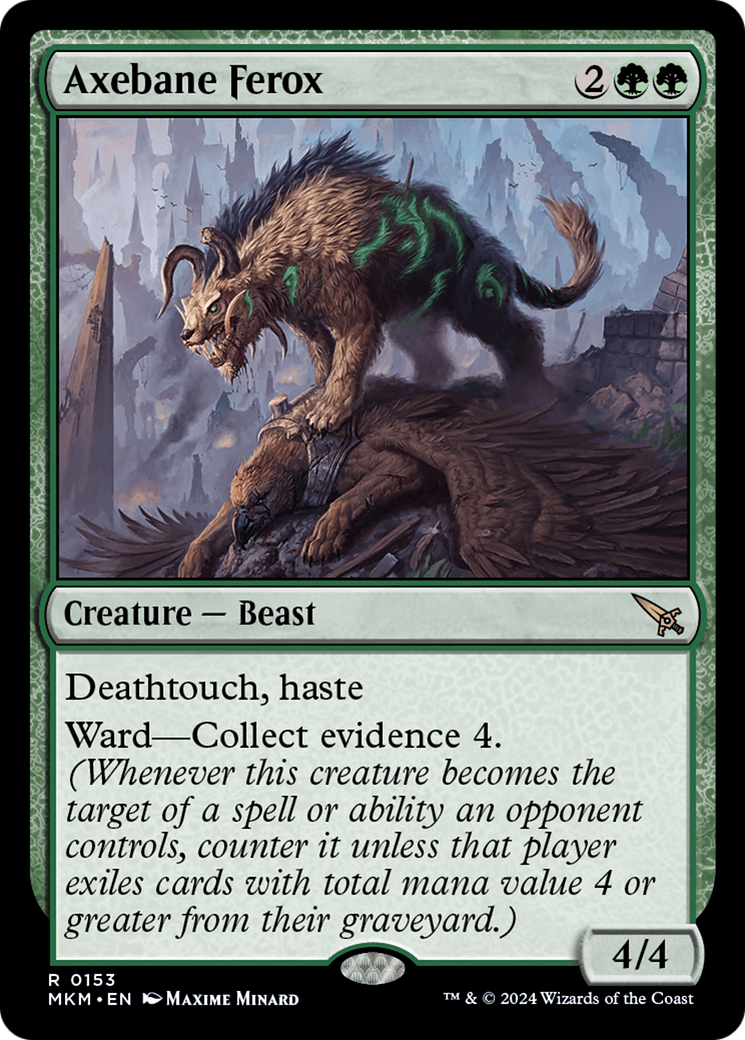 Axebane Ferox [Murders at Karlov Manor] [Foil]