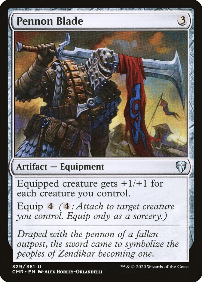 Pennon Blade [Commander Legends] [Foil]