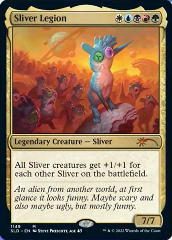 Sliver Legion (1149) [Secret Lair Drop Series] [Foil]