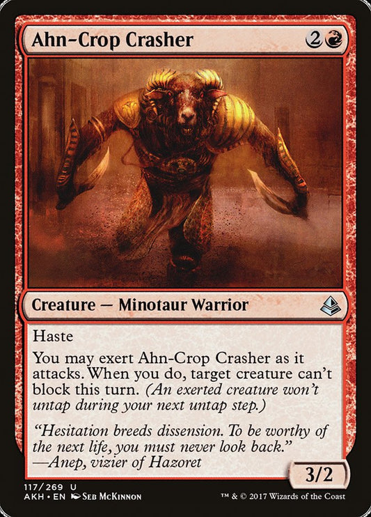 Ahn-Crop Crasher [Amonkhet] [Foil]