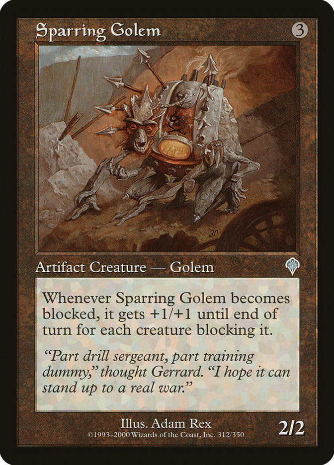 Sparring Golem [Invasion] [Foil]