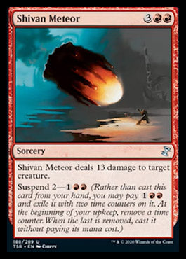 Shivan Meteor [Time Spiral Remastered] [Foil]