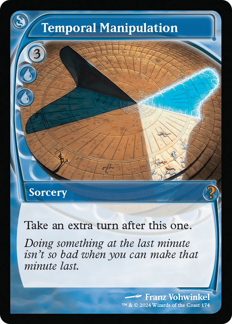 Temporal Manipulation (Future Sight) [Mystery Booster 2] [Foil]