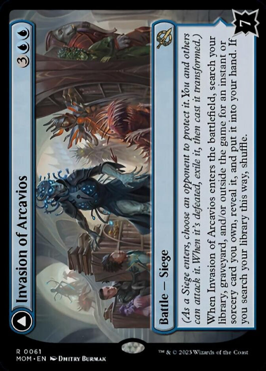 Invasion of Arcavios // Invocation of the Founders [March of the Machine] [Foil]