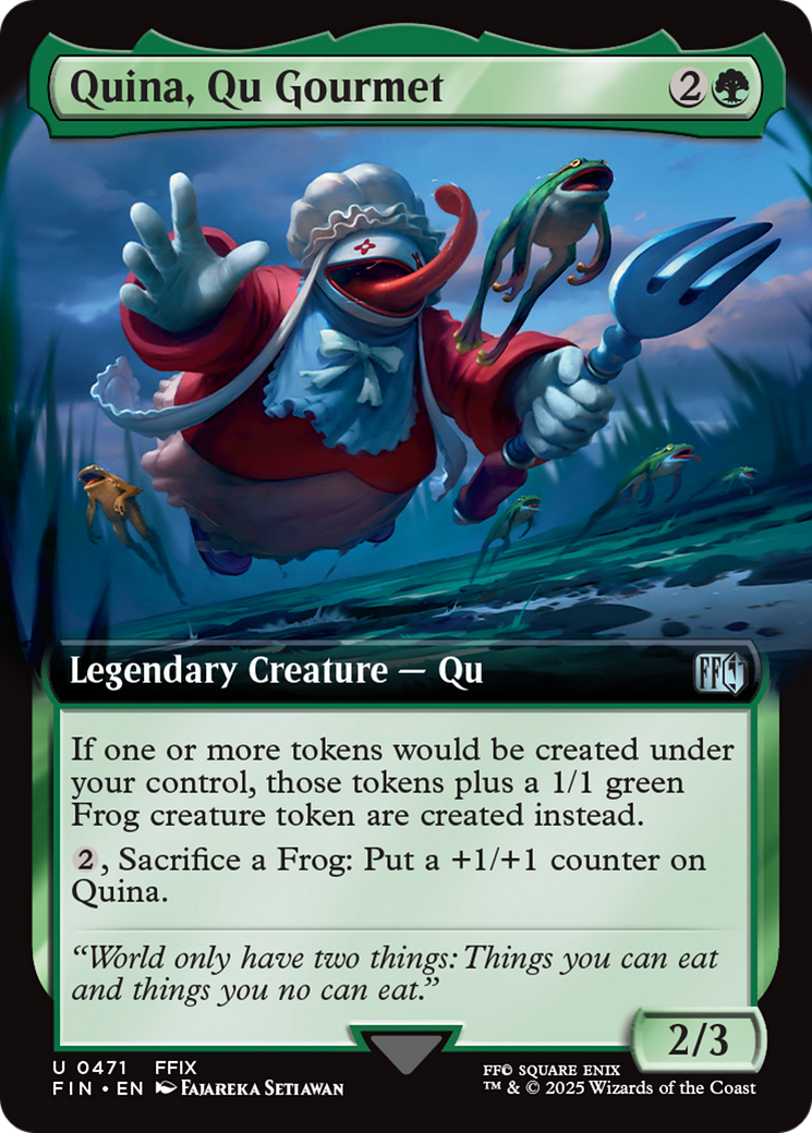 Quina, Qu Gourmet (Extended Art) [FINAL FANTASY] [Foil]