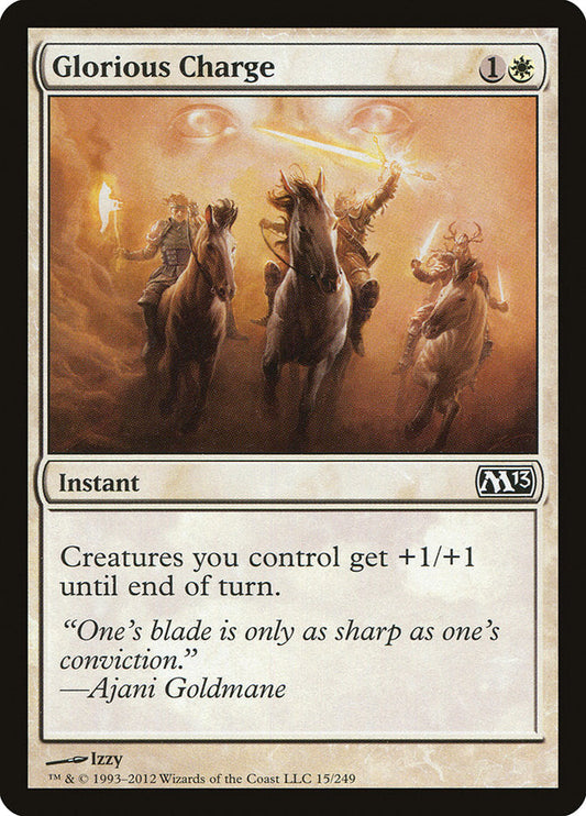 Glorious Charge [Core Set 2013] [Foil]