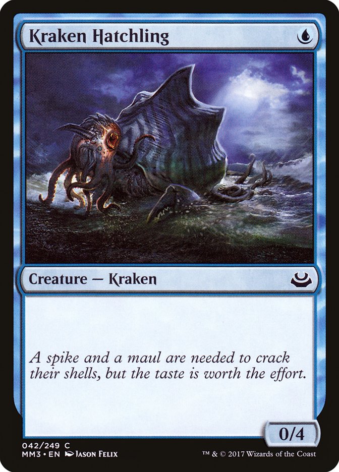 Kraken Hatchling [Modern Masters 2017] [Foil]