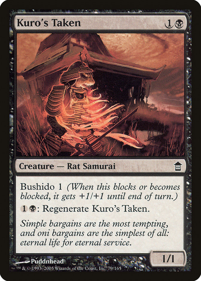 Kuro's Taken [Saviors of Kamigawa] [Foil]