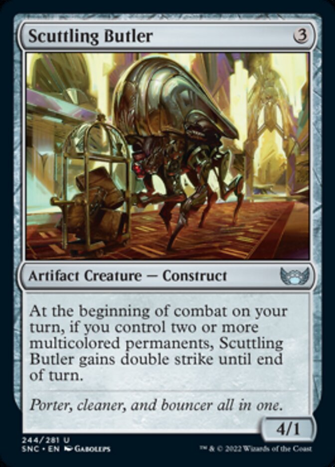 Scuttling Butler [Streets of New Capenna] [Foil]