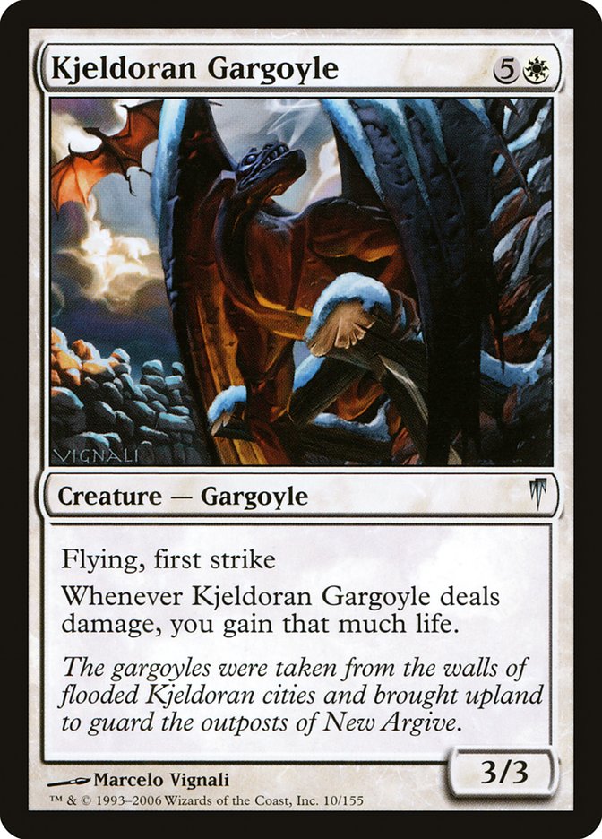 Kjeldoran Gargoyle [Coldsnap] [Foil]