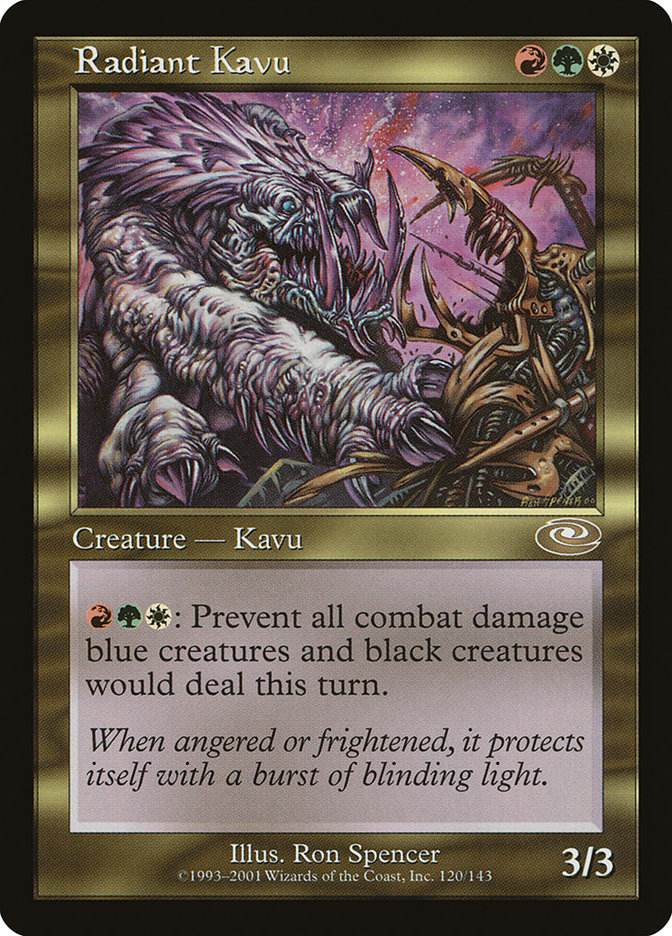 Radiant Kavu [Planeshift] [Foil]