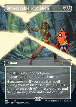 Unbreakable Formation (Borderless) [Secret Lair Drop Series] [Foil]