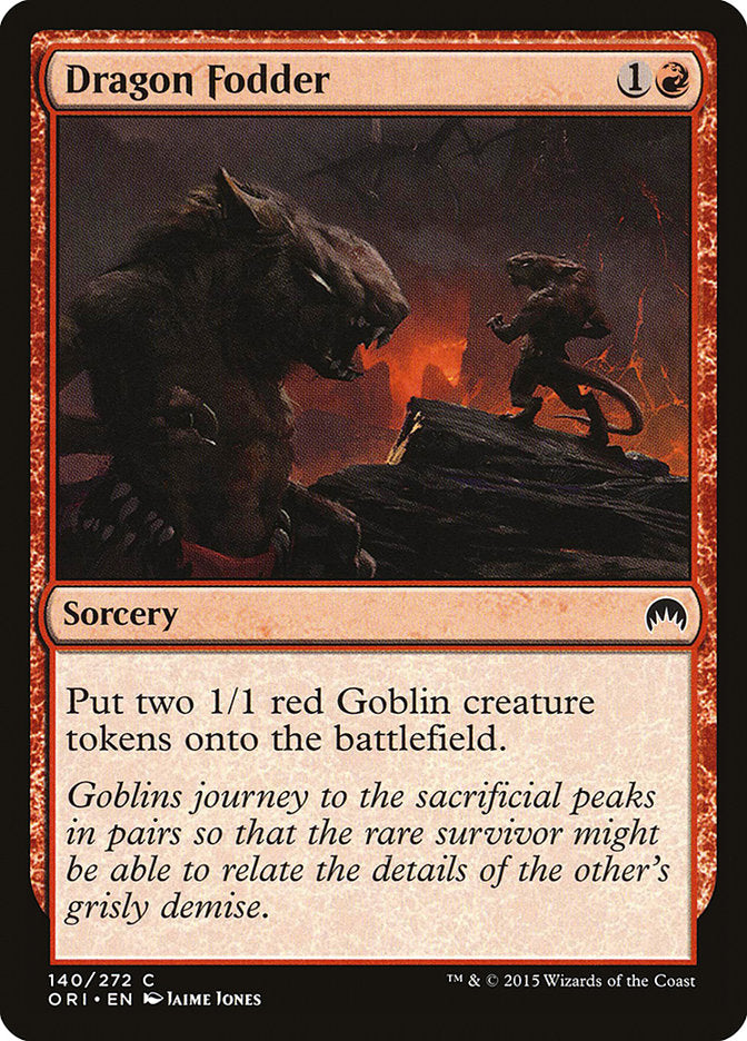 Dragon Fodder [Magic Origins] [Foil]