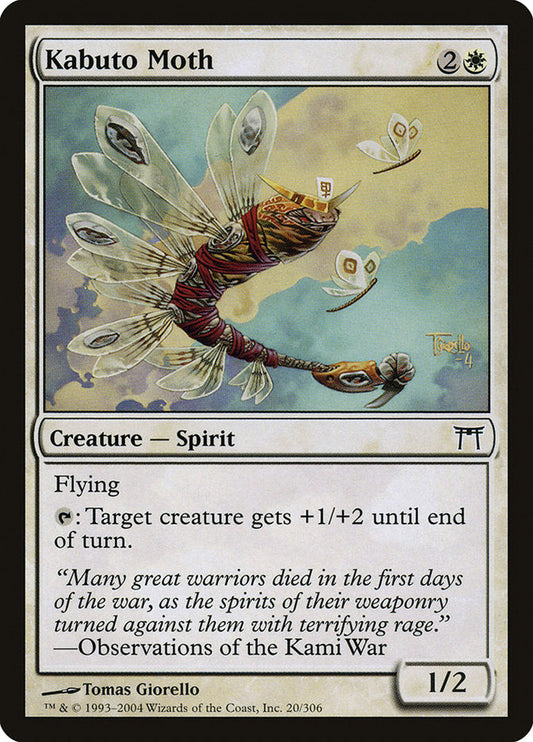 Kabuto Moth [Champions of Kamigawa] [Foil]