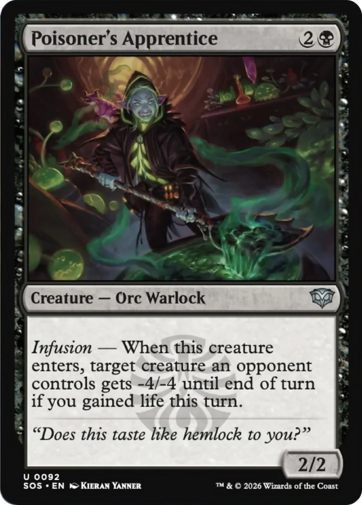 Poisoner's Apprentice [Secrets of Strixhaven] [Foil]