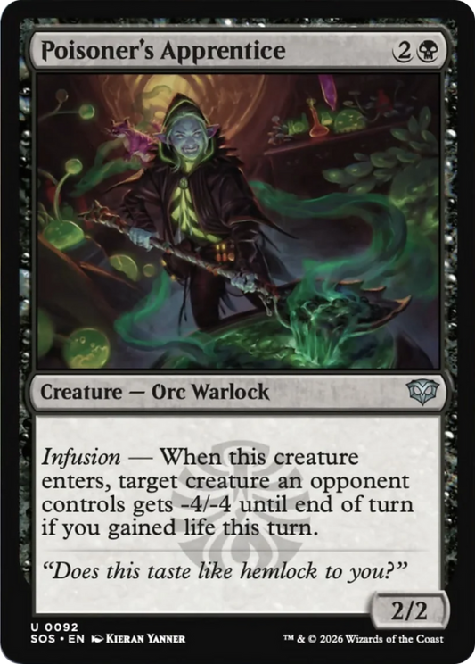 Poisoner's Apprentice [Secrets of Strixhaven] [Foil]