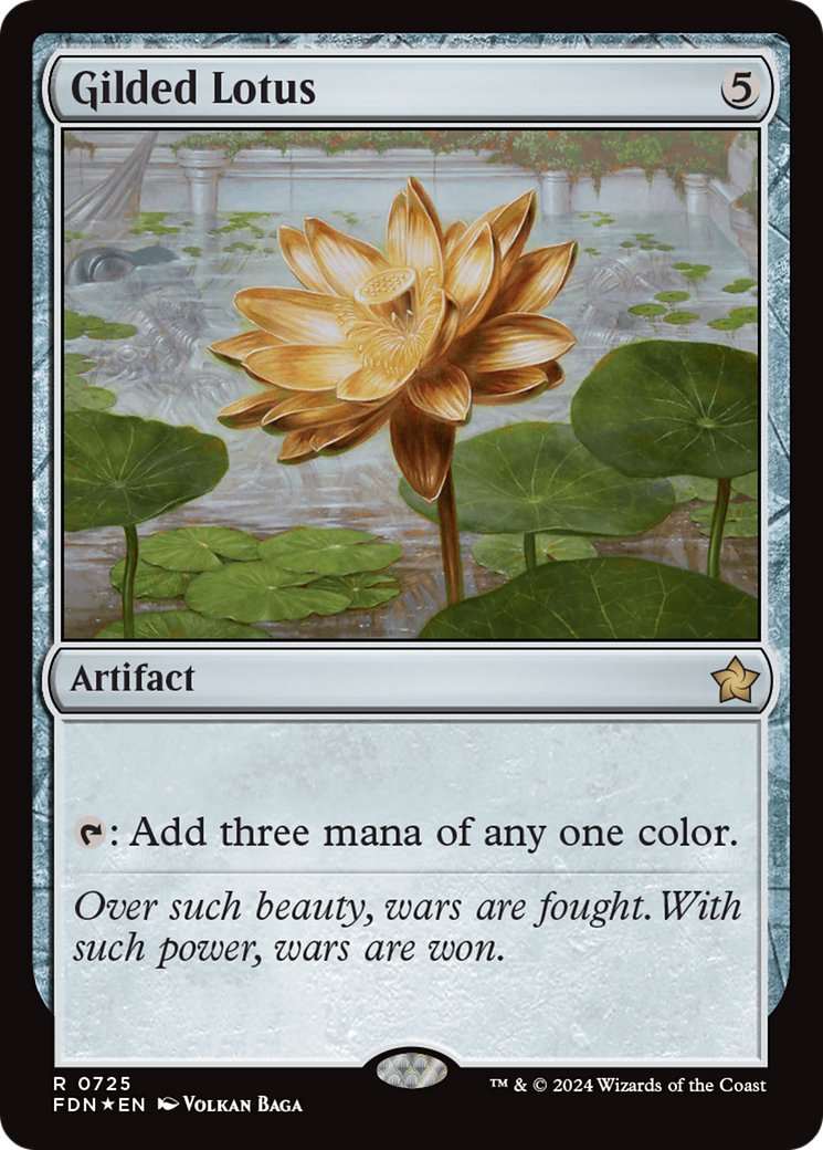 Gilded Lotus [Foundations] [Foil]