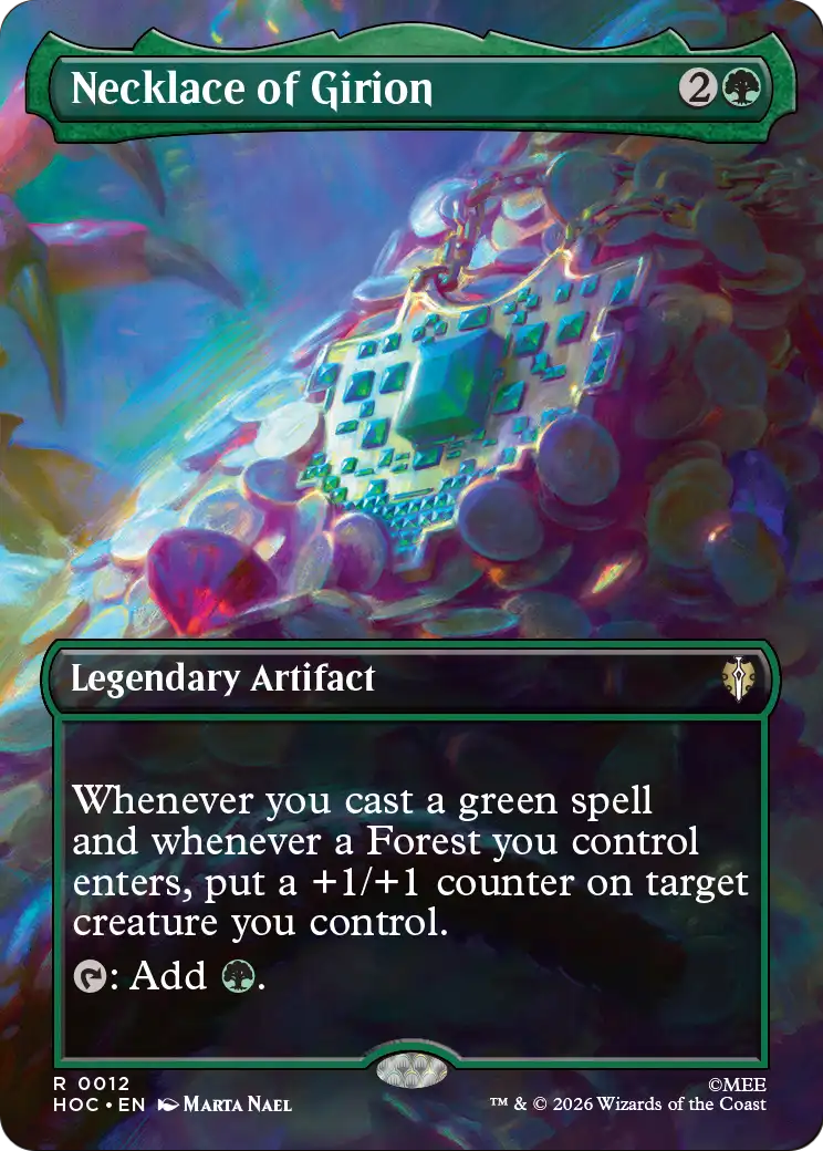 Necklace of Girion (Borderless) [The Hobbit: Eternal-Legal] [Foil]