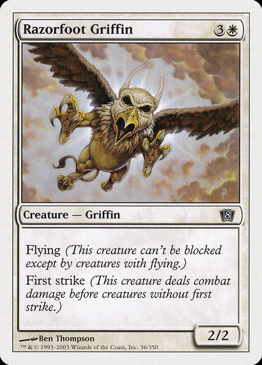 Razorfoot Griffin [Eighth Edition] [Foil]