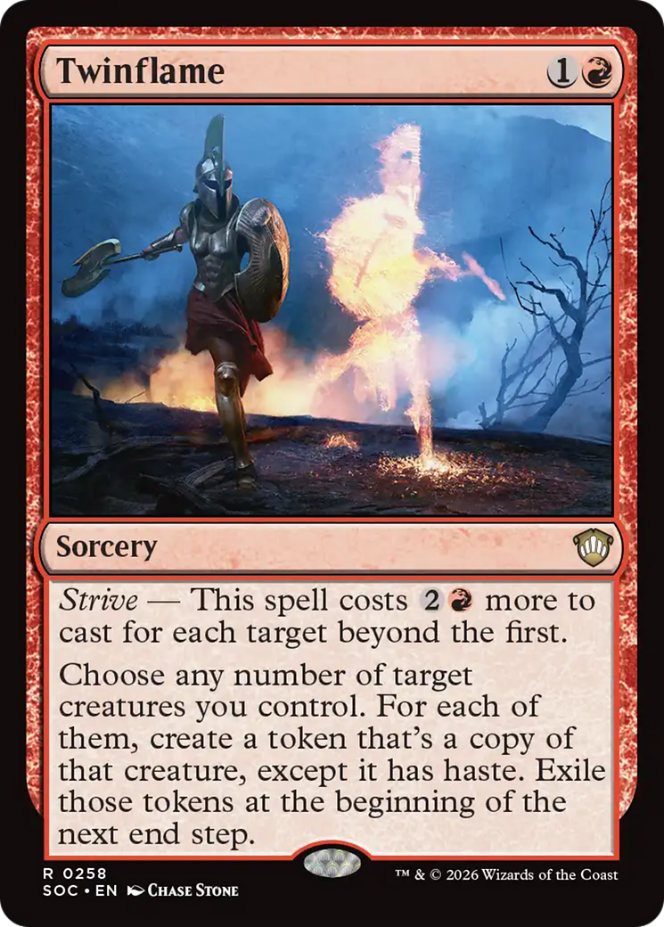 Twinflame [Secrets of Strixhaven Commander] [Foil]