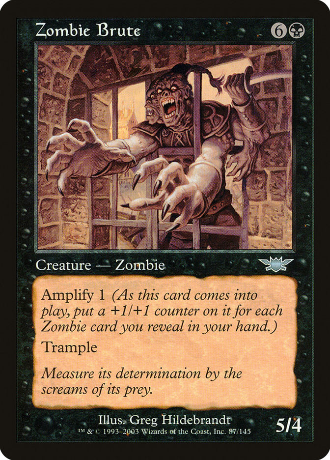 Zombie Brute [Legions] [Foil]