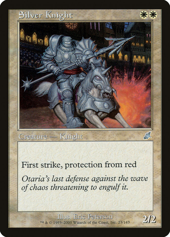 Silver Knight [Scourge] [Foil]