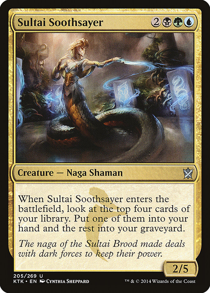 Sultai Soothsayer [Khans of Tarkir] [Foil]