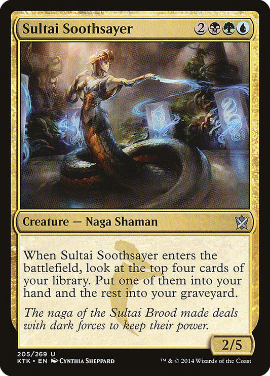 Sultai Soothsayer [Khans of Tarkir] [Foil]
