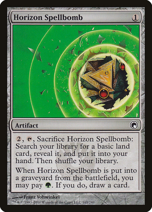 Horizon Spellbomb [Scars of Mirrodin] [Foil]