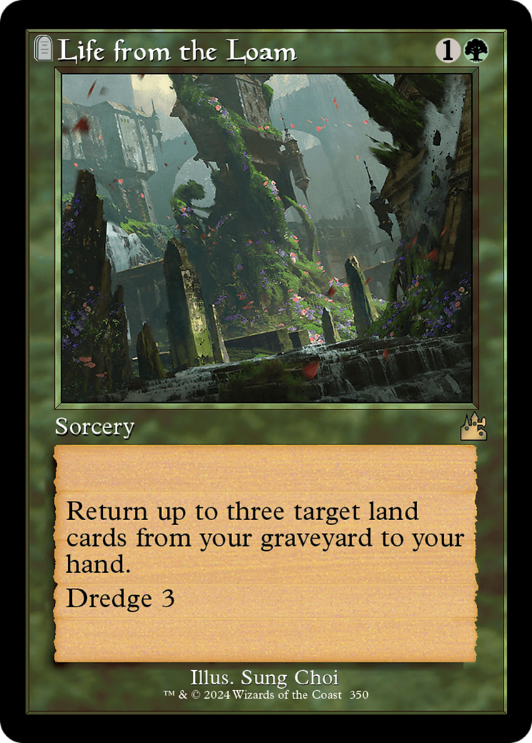 Life from the Loam (Retro Frame) [Ravnica Remastered] [Foil]