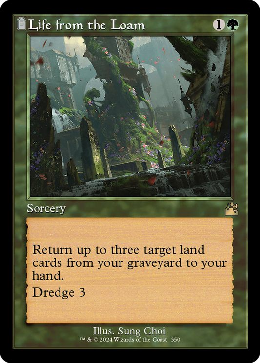 Life from the Loam (Retro Frame) [Ravnica Remastered] [Foil]