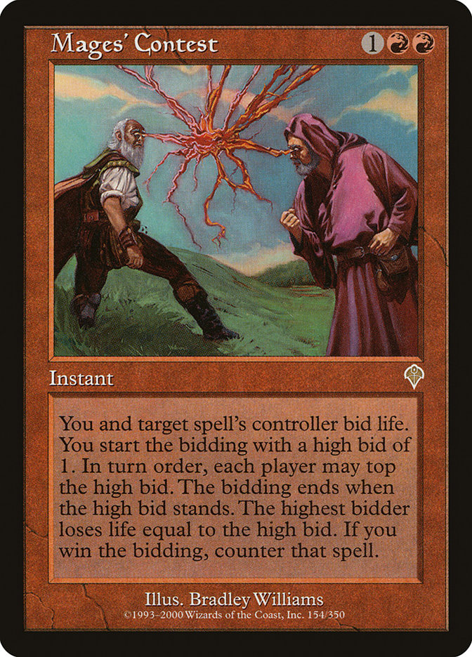Mages' Contest [Invasion] [Foil]