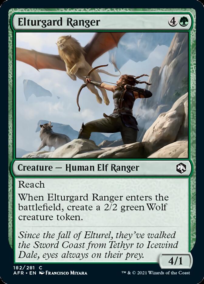 Elturgard Ranger [Dungeons & Dragons: Adventures in the Forgotten Realms] [Foil]