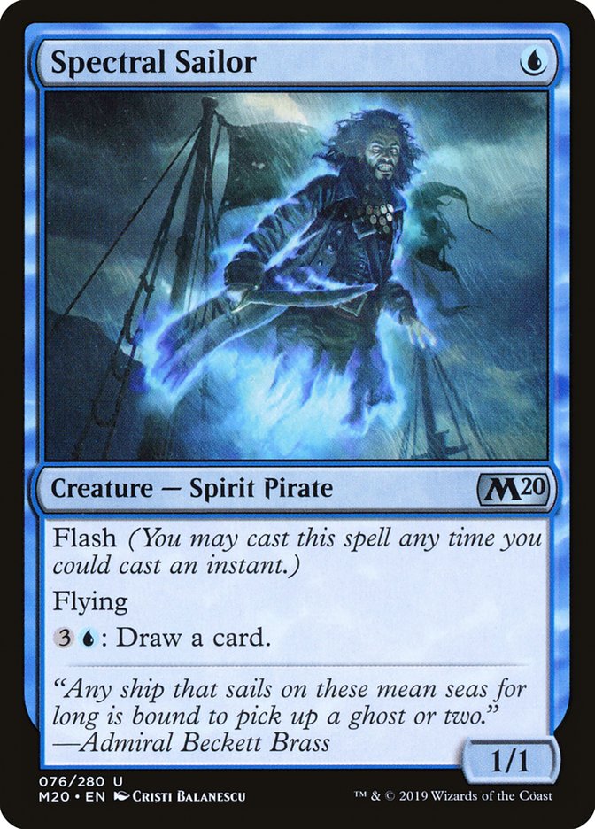 Spectral Sailor [Core Set 2020] [Foil]